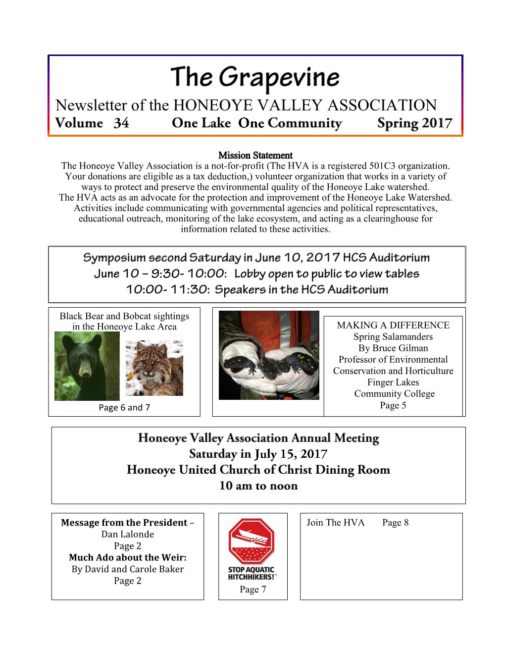 The Grapevine Spring 2017.Pdf