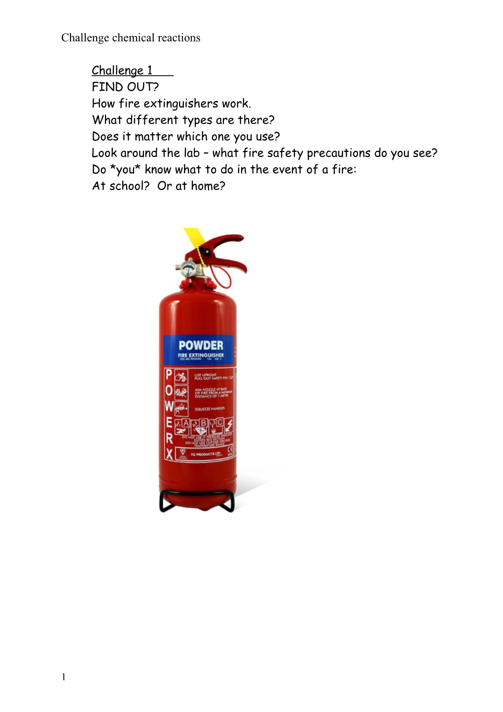 How Fire Extinguishers Work