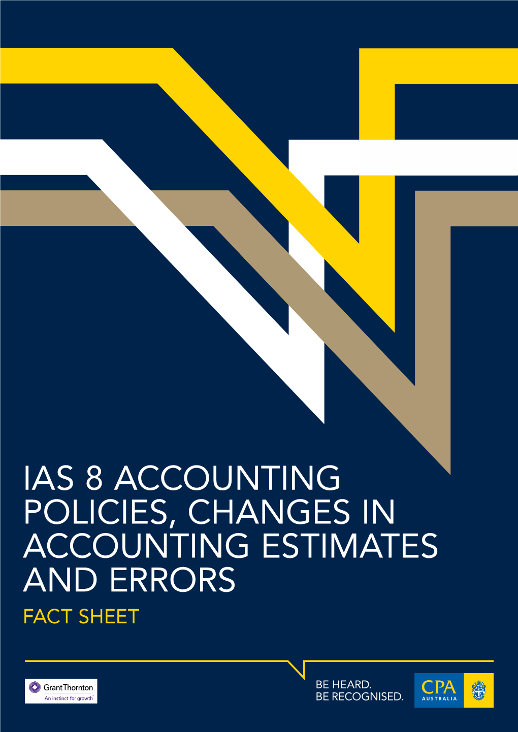 IAS 8 Accounting Policies, Changes in Accounting Estimates and Errors