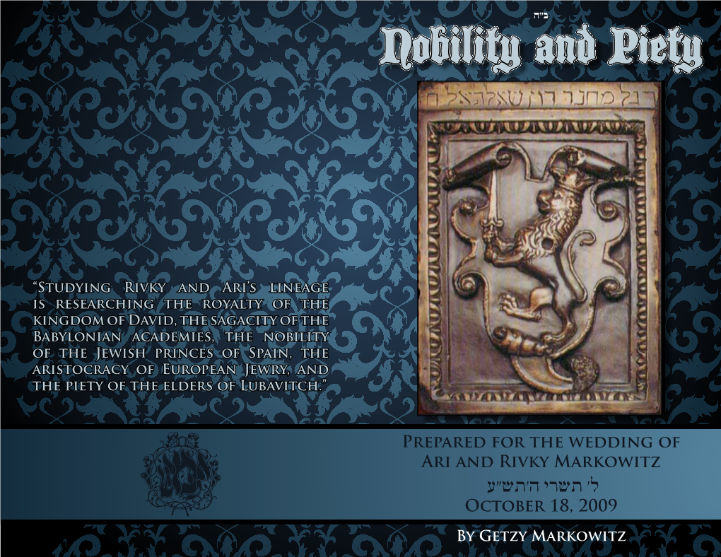 Nobility and Piety
