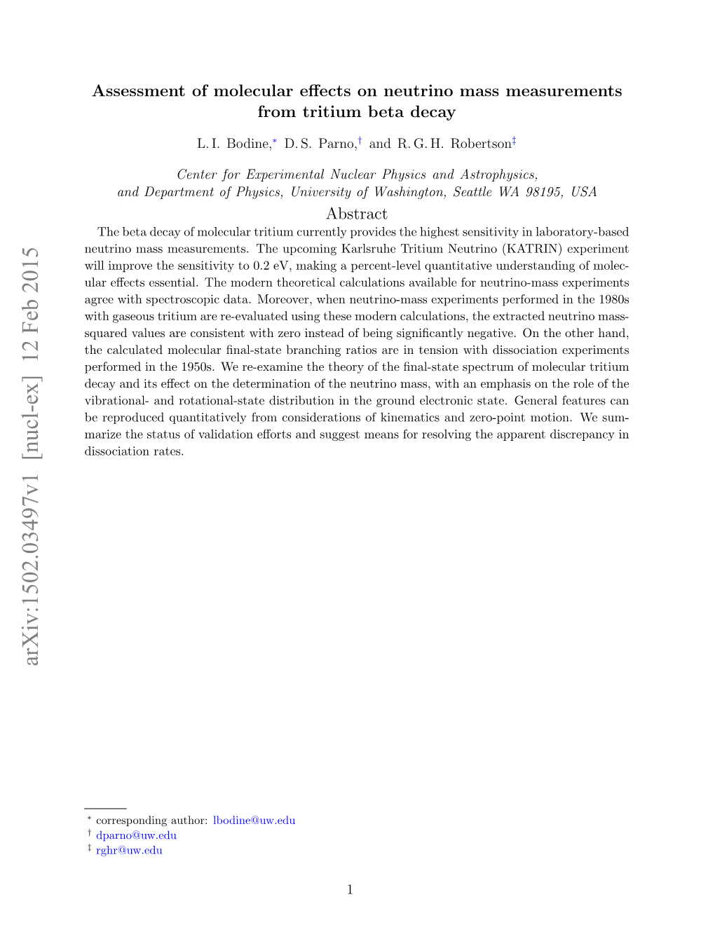 Assessment of Molecular Effects on Neutrino Mass Measurements from Tritium Beta Decay