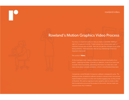 Rowland's Motion Graphics Video Process