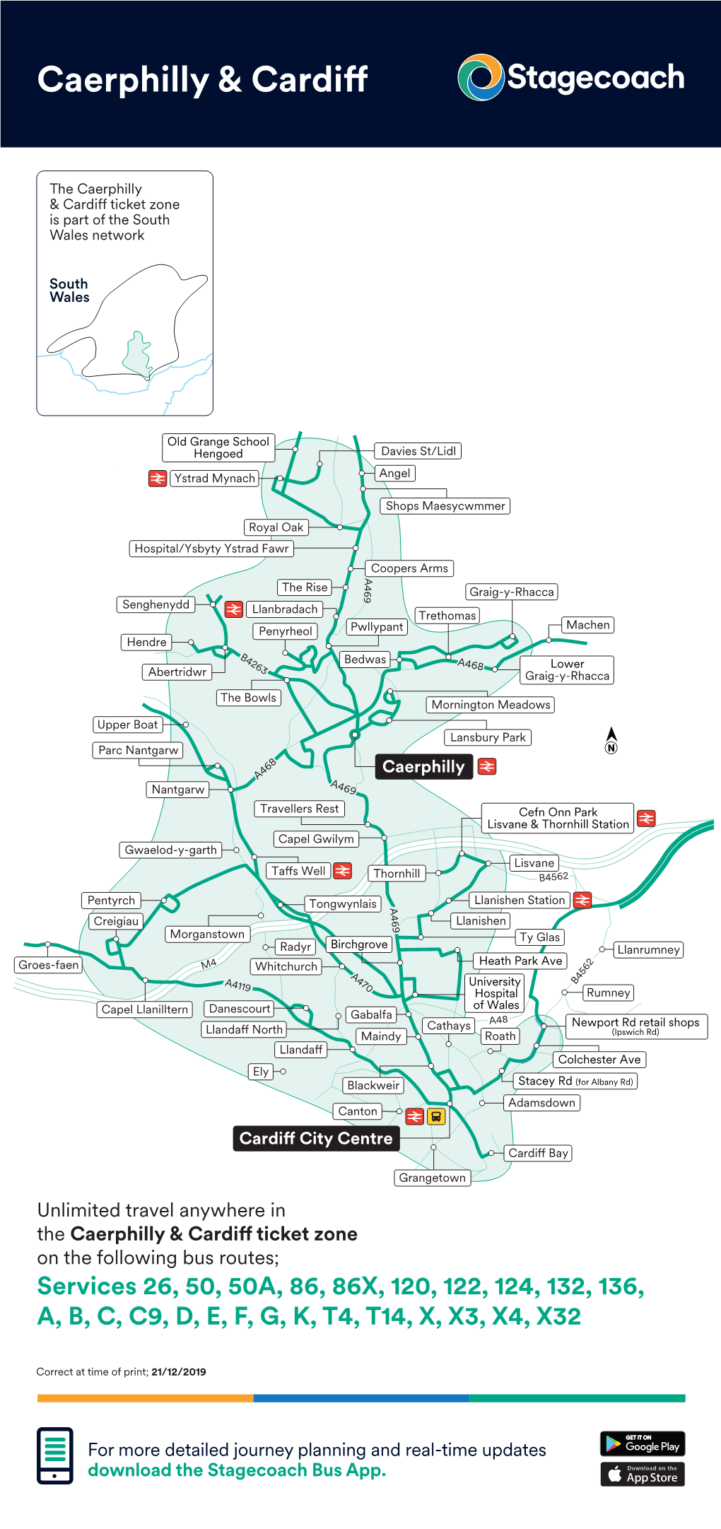 Caerphilly & Cardiff