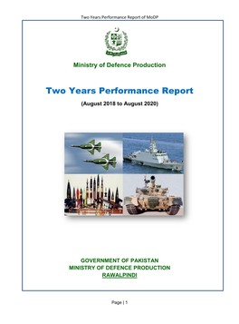 Two Years Performance Report of Modp