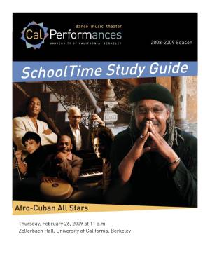 Afro-Cuban All Stars Study Guide 0809.Indd