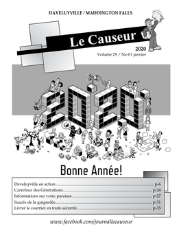 Le Causeur2020 Volume 29 / No 01 Janvier