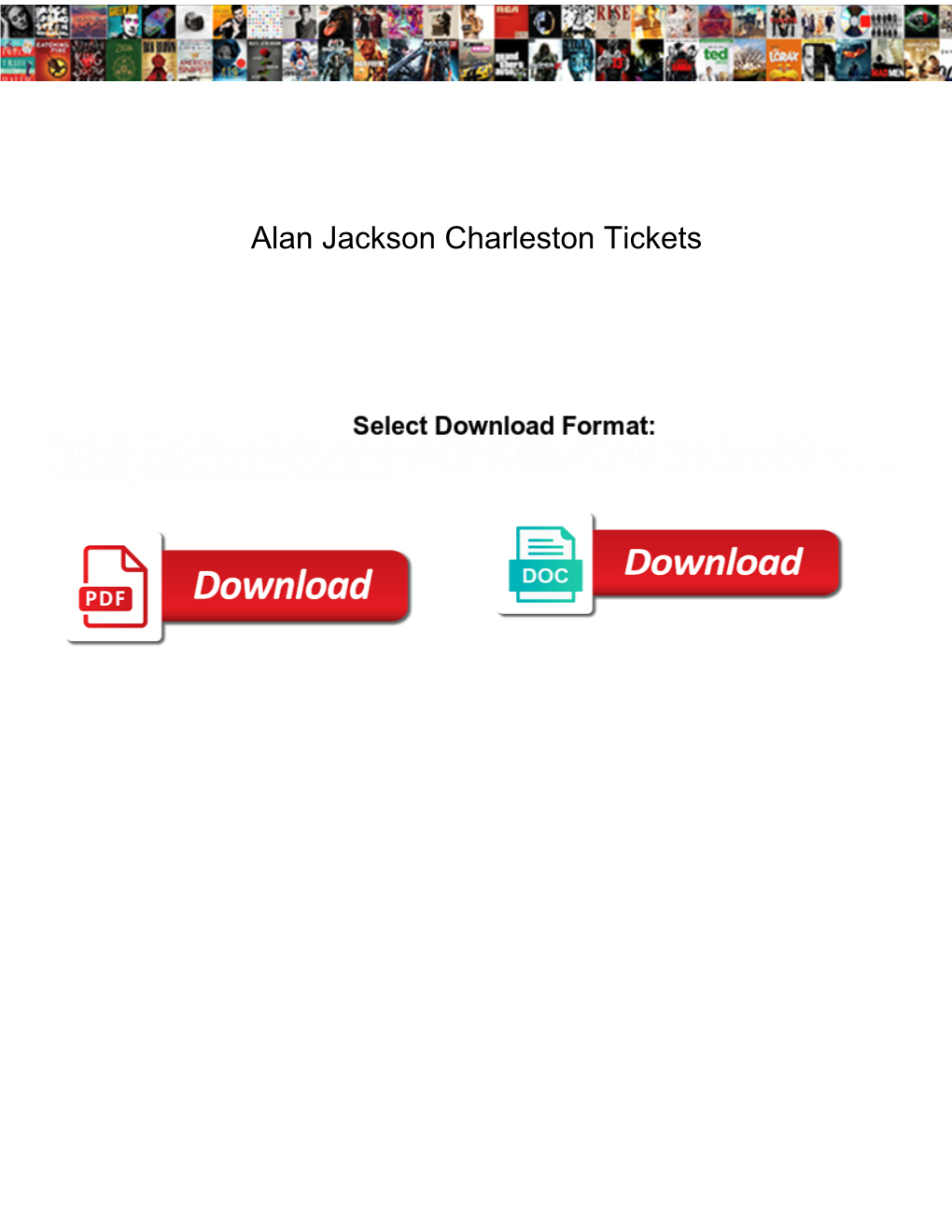 Alan Jackson Charleston Tickets