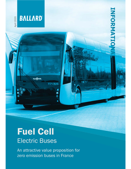 Fuel Cell Electric Buses Are in Operation Between Versailles and Jouy-En-Josas