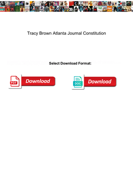 Tracy Brown Atlanta Journal Constitution