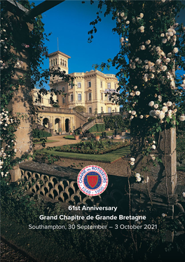 61St Anniversary Grand Chapitre De Grande Bretagne