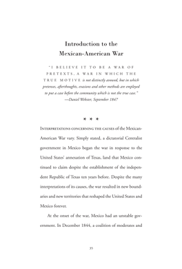 02 Intro to Mexican-American War.Indd