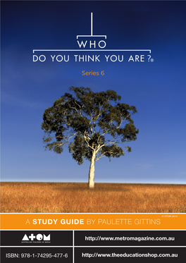 A Study Guide by Paulette Gittins