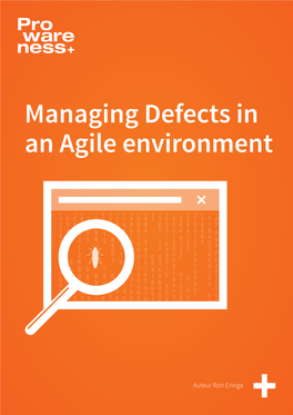 Managing Defects in an Agile Environment