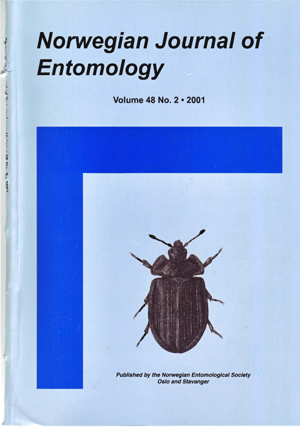 Norwegian Journal of Entomology