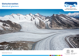 Themenbroschüre Gletscher