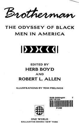 The Odvssev of Black Men in America Herb Bovd