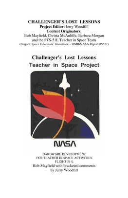 Challenger's Lost Lessons
