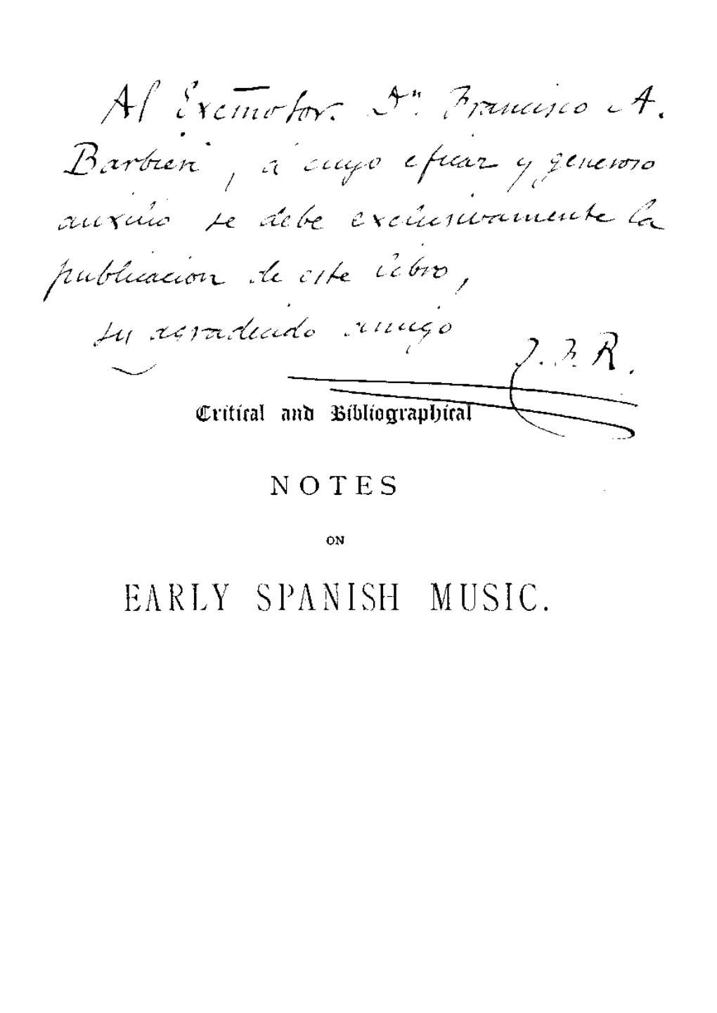 Early Spanish Music