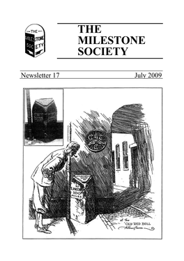 Milestone Society Newsletter 17