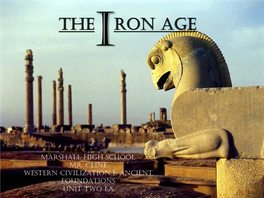 The Iron Age Empires