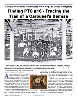Finding PTC #16 - Tracing the Trail of a Carousel’S Demise