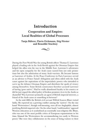 Introduction Cooperation and Empire: Local Realities of Global Processes