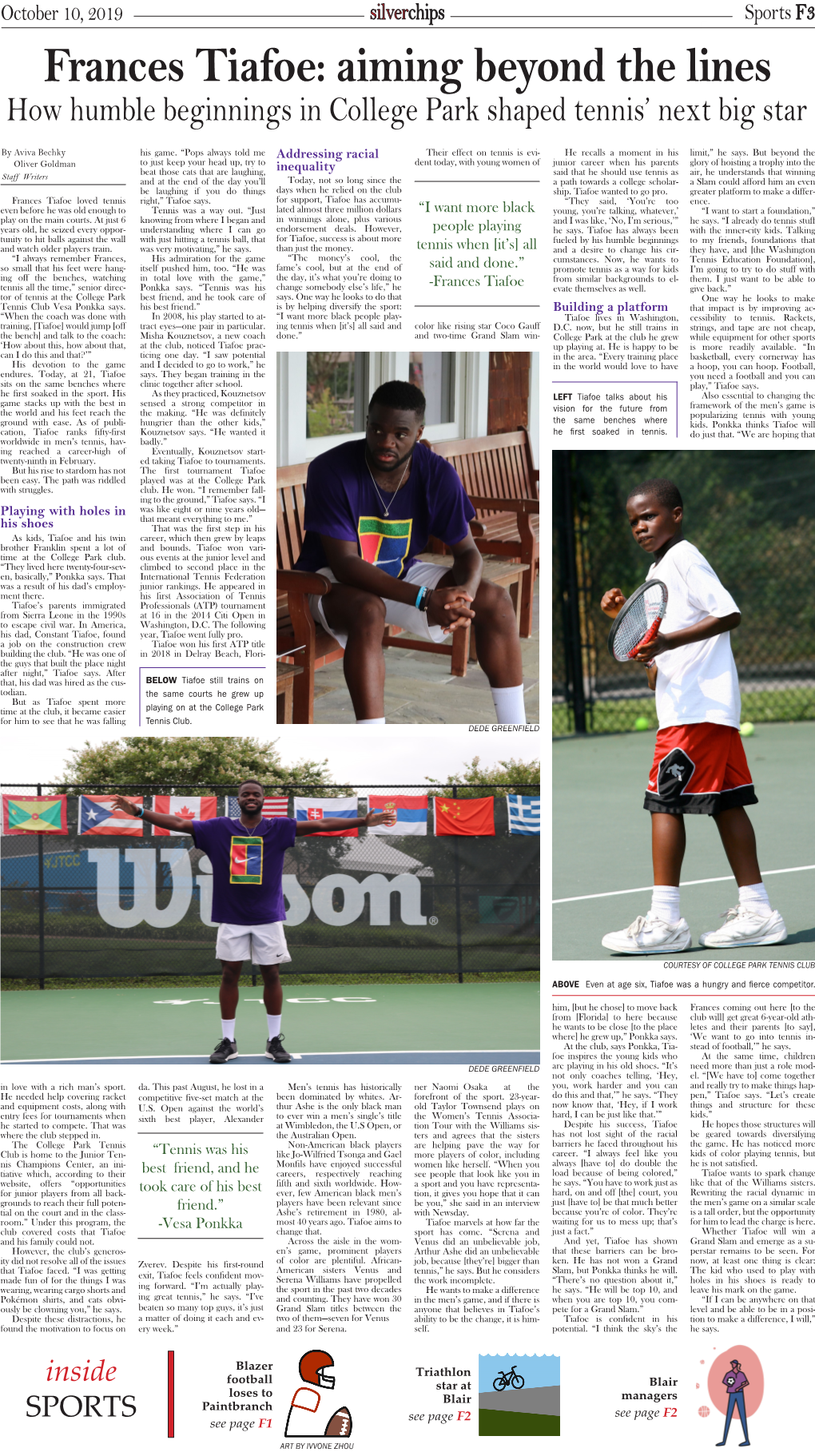 Frances Tiafoe: Aiming Beyond the Lines How Humble Beginnings in College Park Shaped Tennis’ Next Big Star