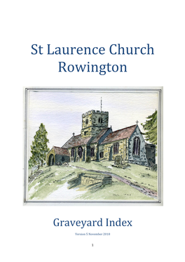 St Laurence Church Rowington