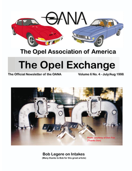 The Opel Exchange