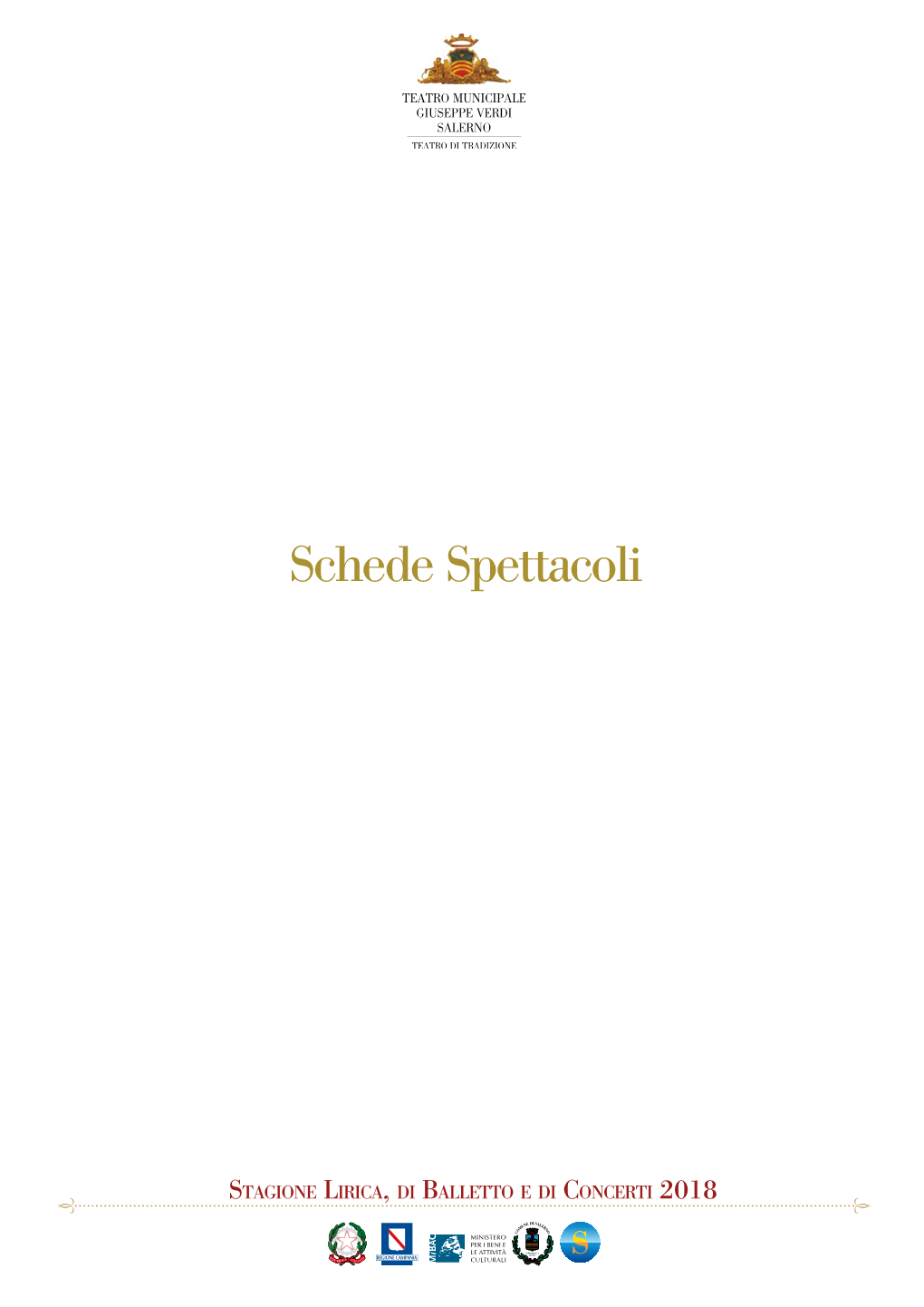 Schede Spettacoli