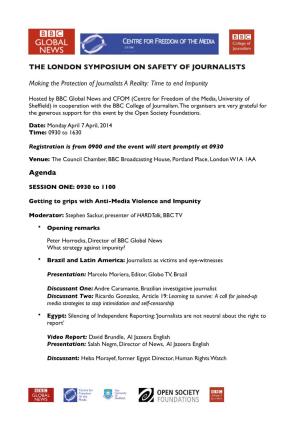 BBC Safety Symposium Agenda Printversion Gilsans