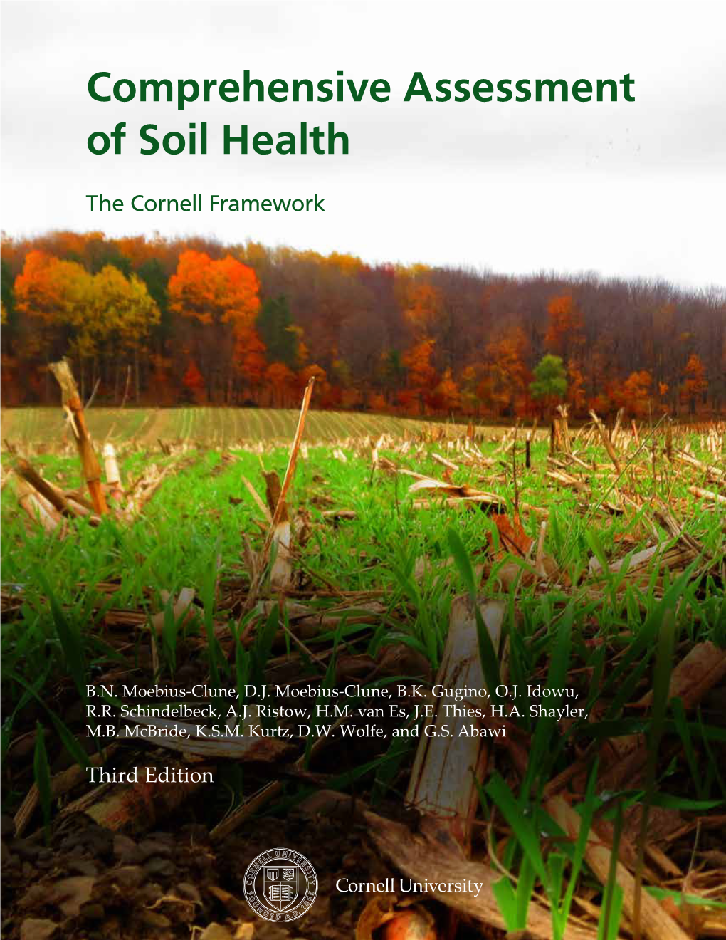 Comprehensive Assessment Of Soil Health Manual - DocsLib