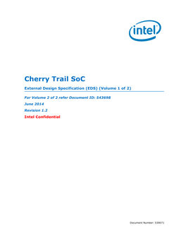 Cherry Trail Soc