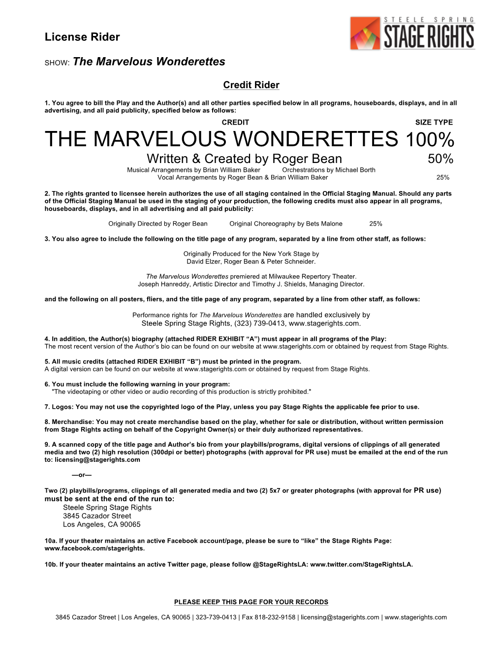 The Marvelous Wonderettes