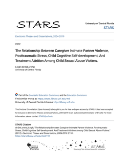 The Relationship Between Caregiver Intimate Partner Violence