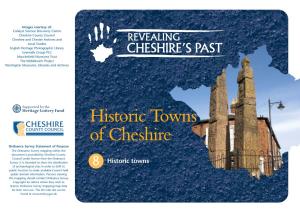 Historic Towns of Cheshire