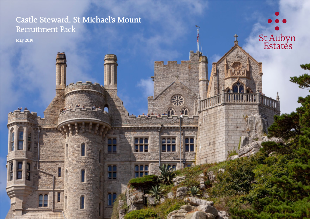 Castle Steward, St Michael's Mount Recruitment Pack