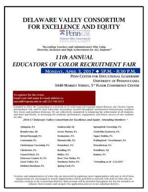 Delaware Valley Consortium for Excellence and Equity