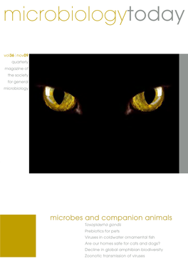 Ulrich Desselberger Supplements, but They Are Now Being Considered for Cats and Animals Are Both Real and Potential Sources of Human Virus Dogs