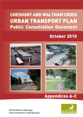 URBAN TRANSPORT PLAN Public Consultation Document