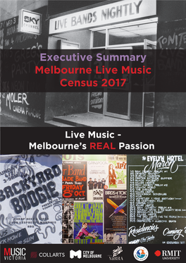 Melbourne Live Music Census 2017