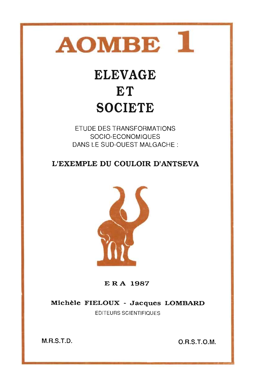 Elevage Et Société