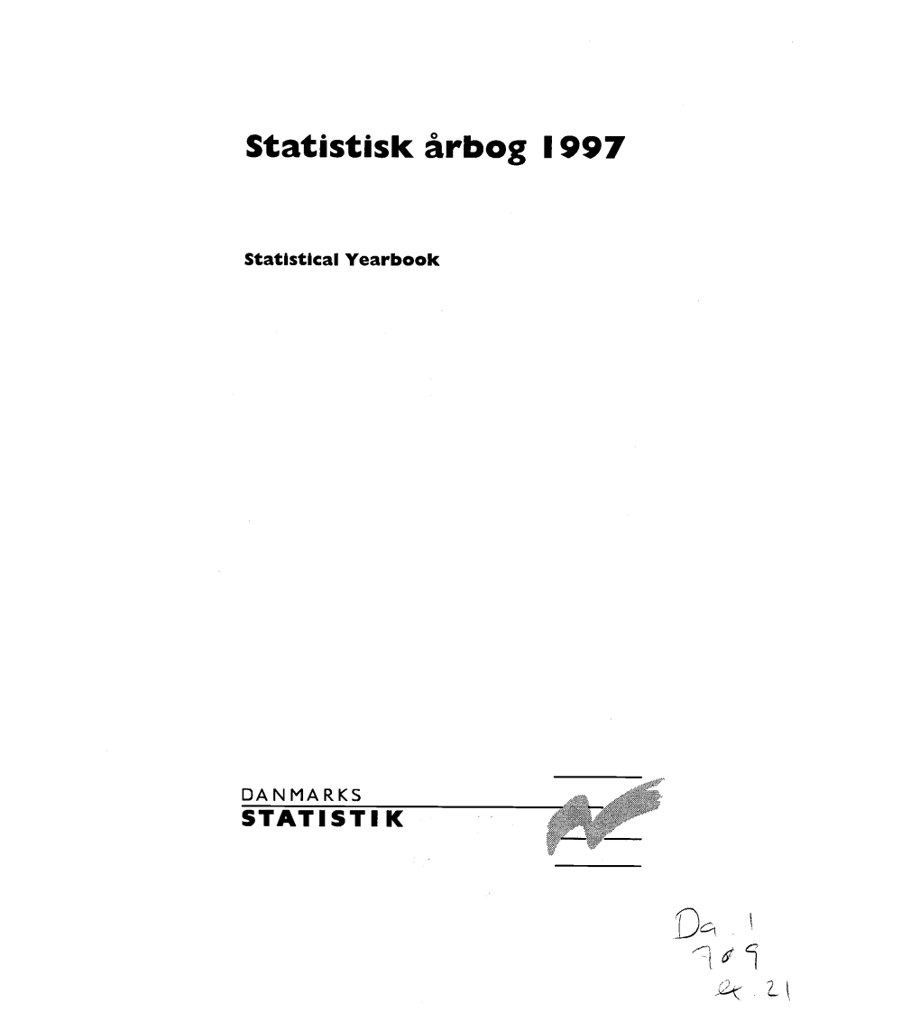 Statistisk Årbog 1997