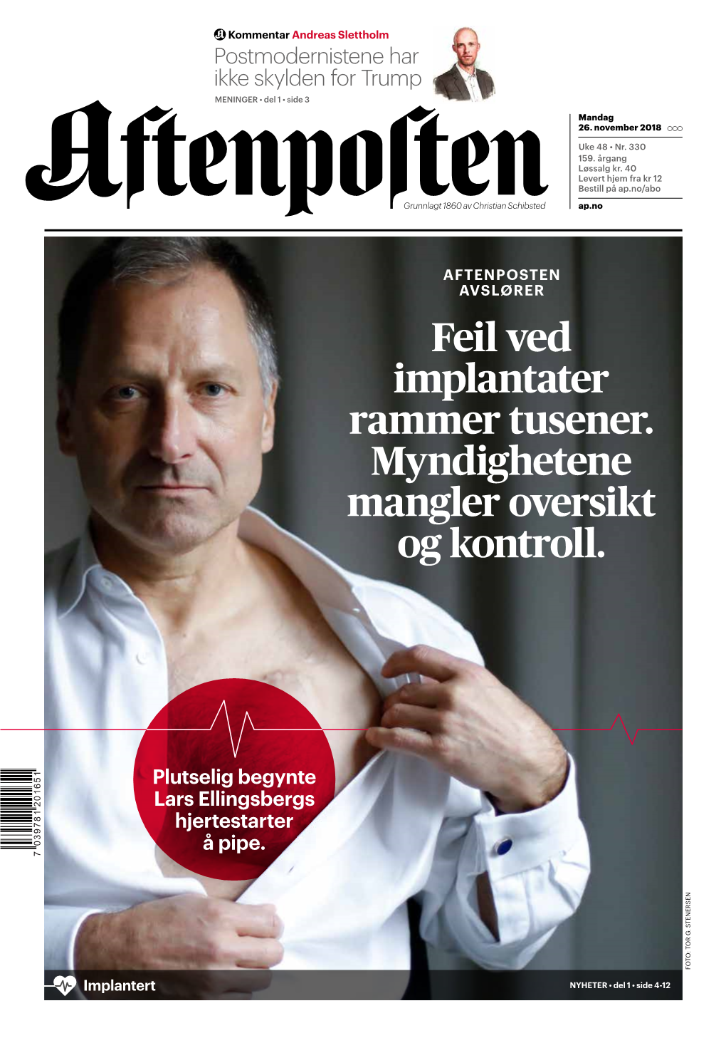 Feil Ved Implantater Rammer Tusener. Myndighetene Mangler Oversikt Og Kontroll