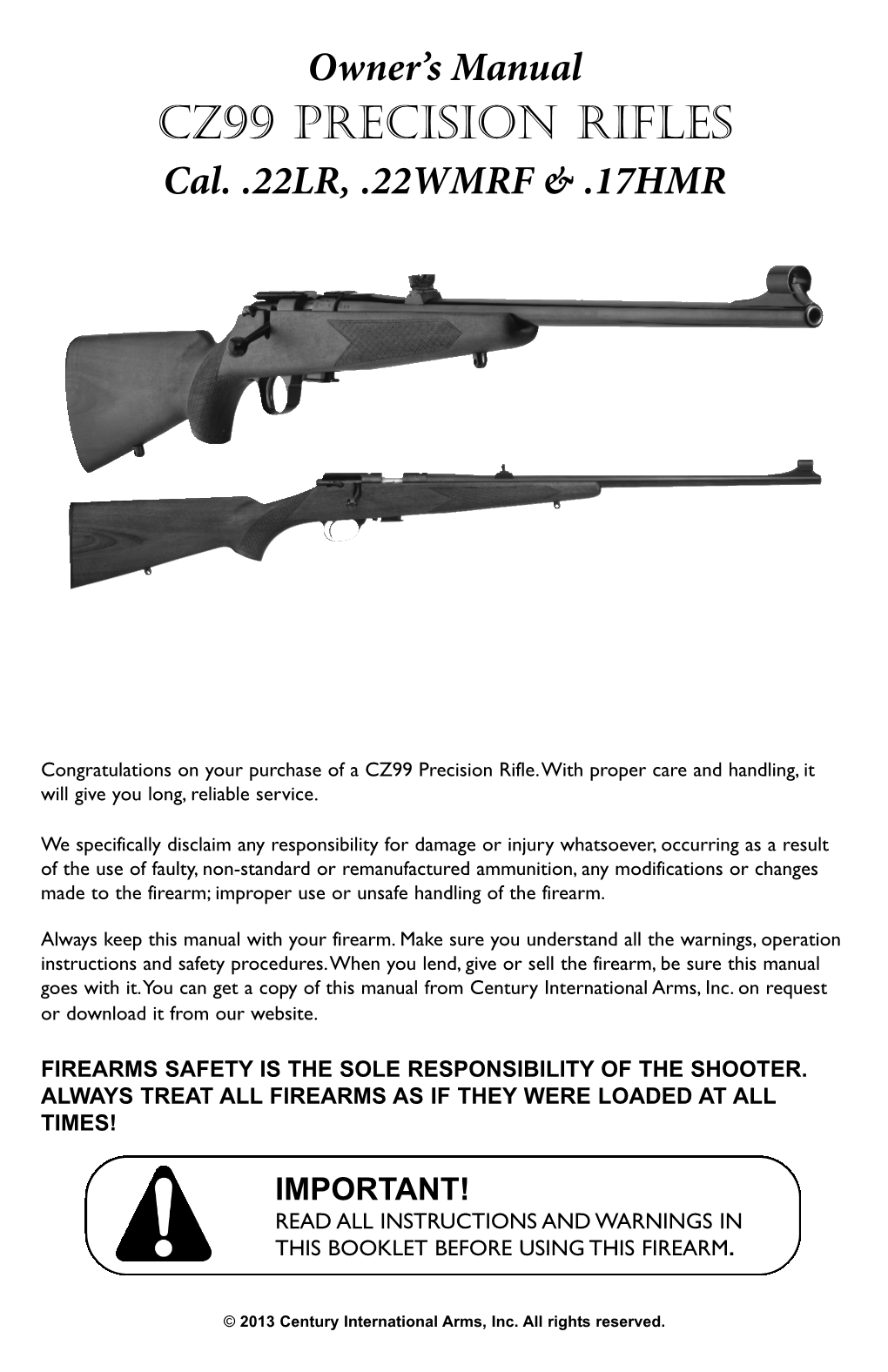 CIA CZ99 Precision Rifle FINAL Layout 1