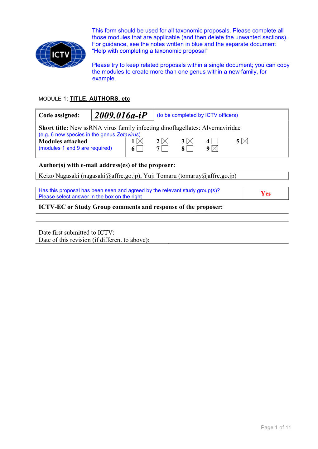 Complete Sections As Applicable