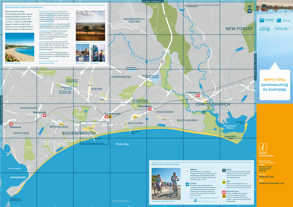 Welcome to Bournemouth Map+Guide