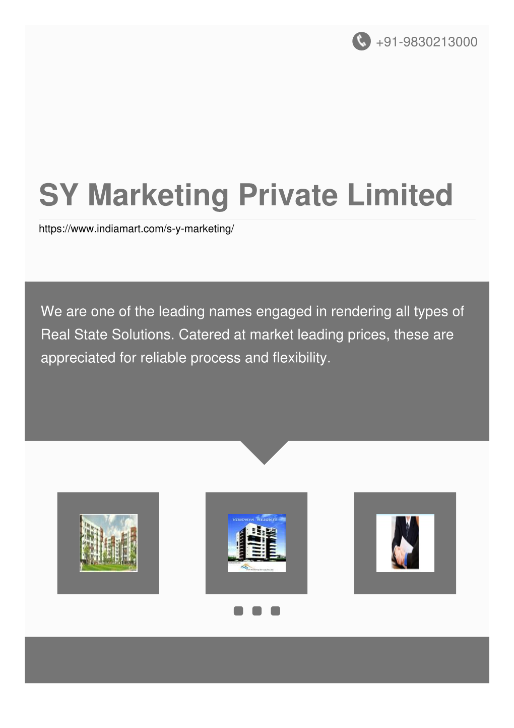 SY Marketing Private Limited