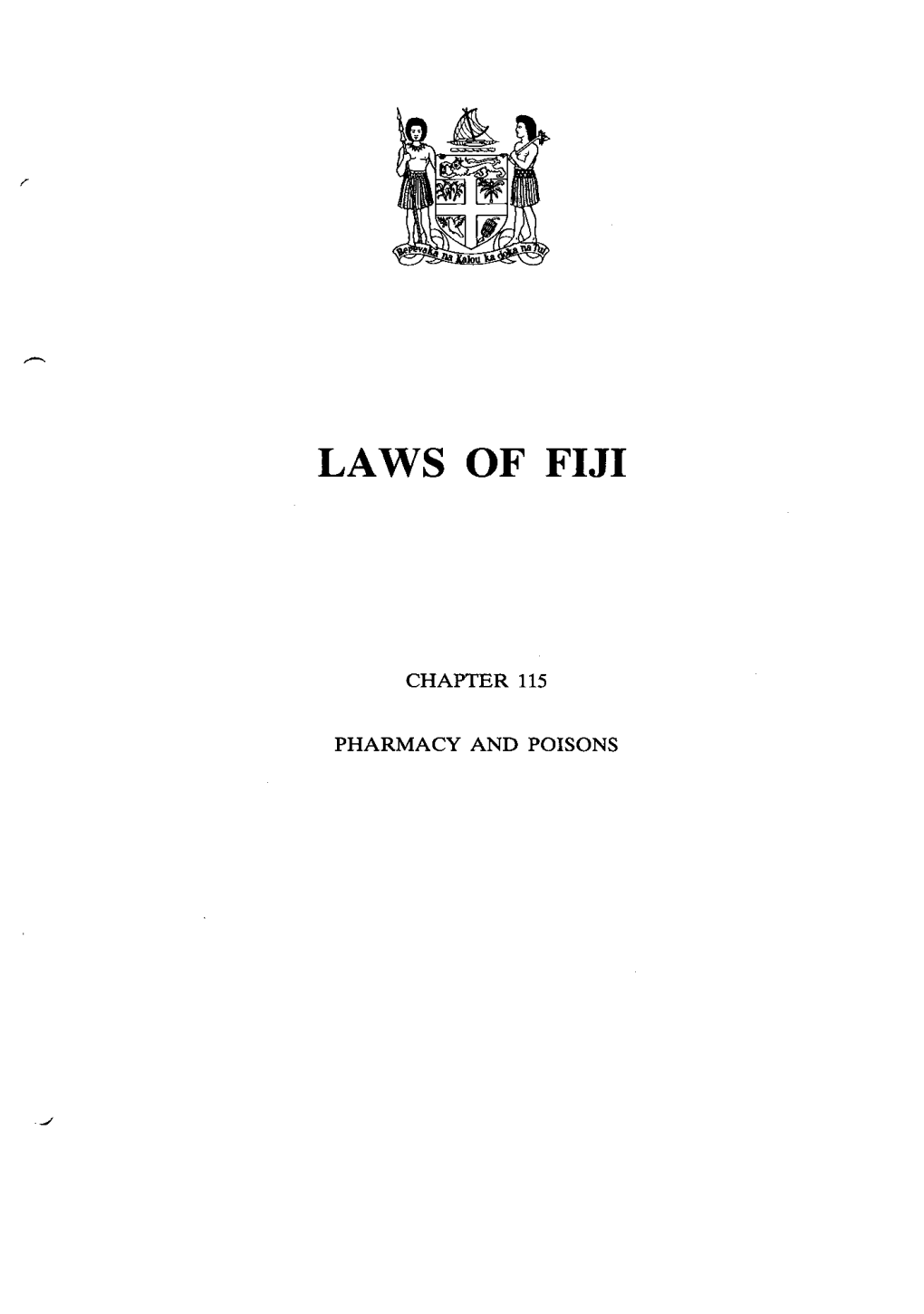 Laws of Fiji