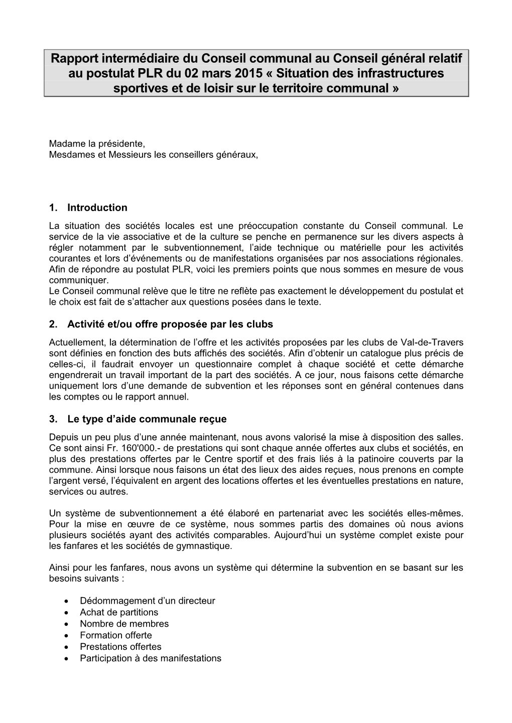 Note Au Conseil Communalers